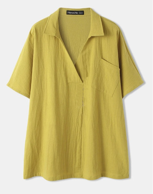 Casual V Neck Top
