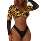 Grenadine Splicing Bikini Set