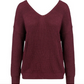 Back Cross Pearls Sweater