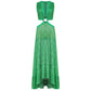 Hollow Out High Low Maxi Dress