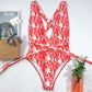 Bandage Deep V Neck Swimwear