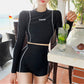 Black High Waist  Bikini Set