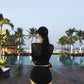 Black See-through Three Pieces Bikini Set