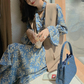 Blue Floral Dress