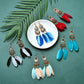 Boho Feather Earrings