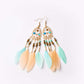 Boho Feather Earrings