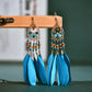 Boho Feather Earrings