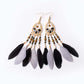 Boho Feather Earrings