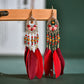 Boho Feather Earrings