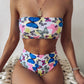 Butterfly Print Bikini Set