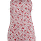 Halter Neck Floral Bodycon Dress