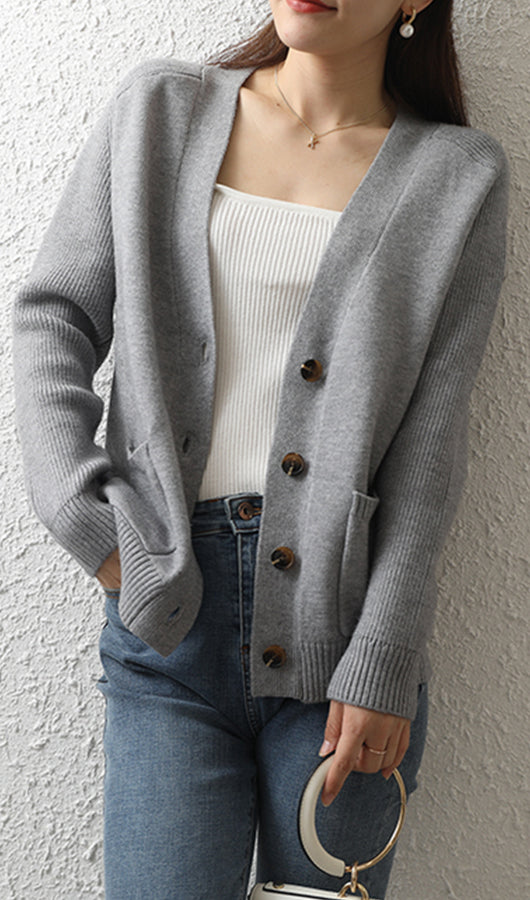 Casual Knit Cardigan