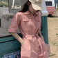 Front Buttons Romper