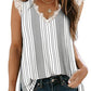 V Neck Sleeveless Top