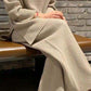 Casual Sweater And Trousers Two Pieces Set