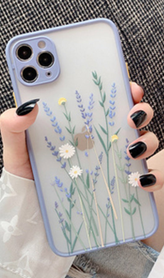 Floral Embroidery iPhone Case