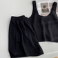 Casual Top And Shorts Two Pieces Set