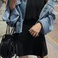 Casual Denim Top