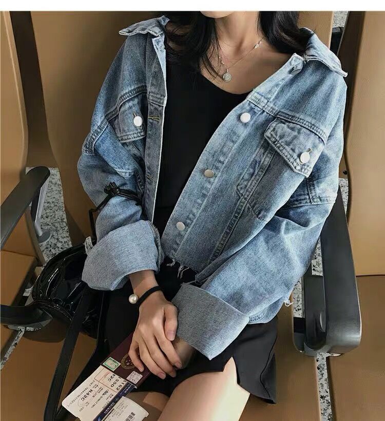 Casual Denim Top