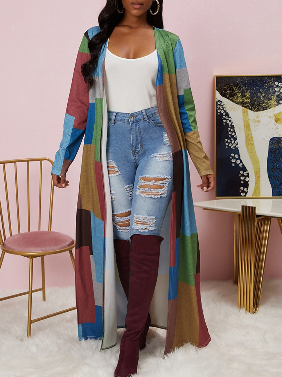 Casual Maxi Cardigan