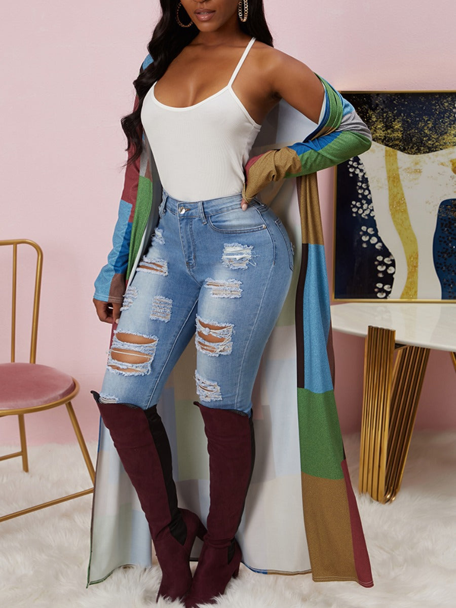 Casual Maxi Cardigan