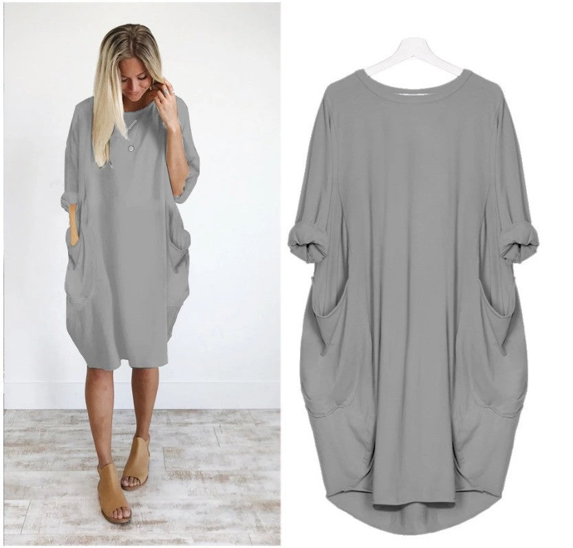 Casual Pocket Top/Dress