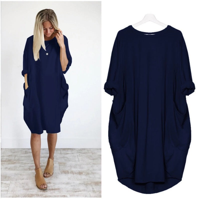 Casual Pocket Top/Dress