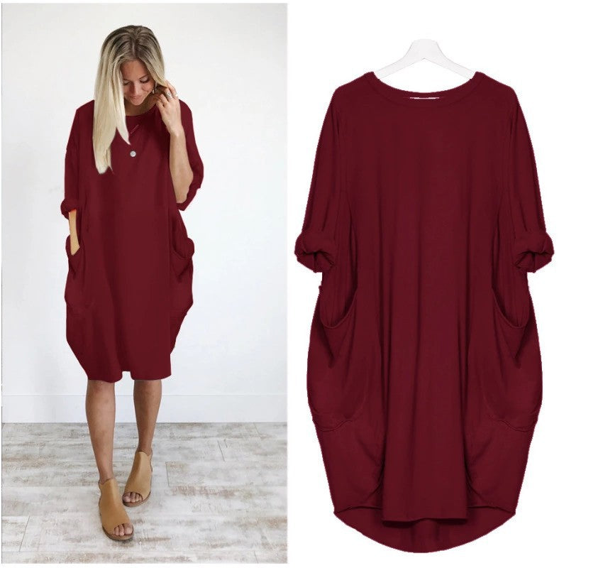 Casual Pocket Top/Dress