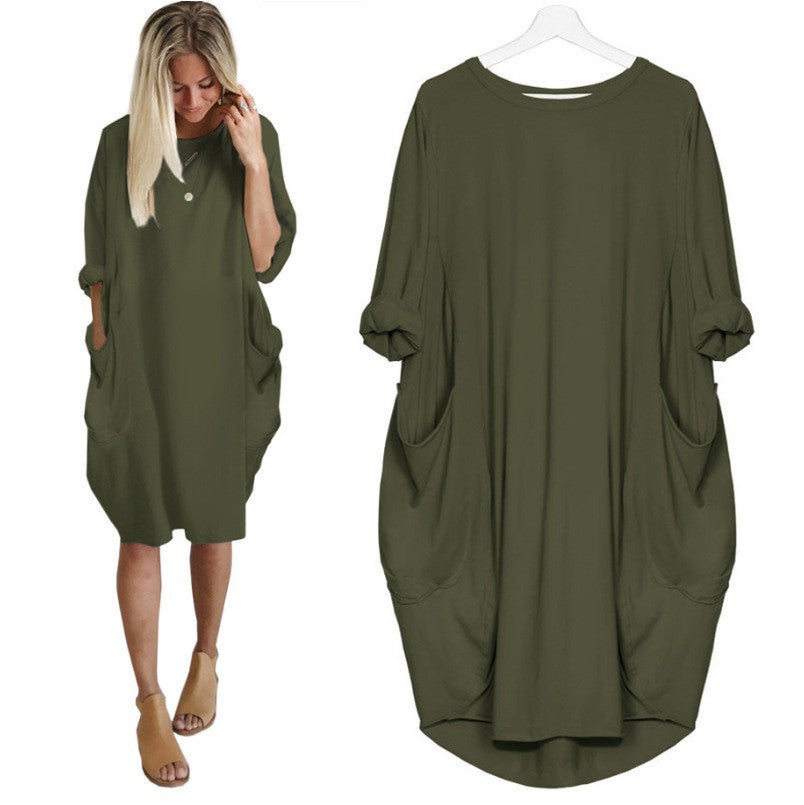 Casual Pocket Top/Dress