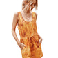 Casual Sleeveless Romper
