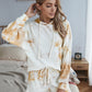 Casual Sweatshirt And Shorts Two Pieces Set