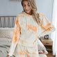 Casual Sweatshirt And Shorts Two Pieces Set