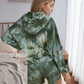 Casual Sweatshirt And Shorts Two Pieces Set