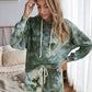 Casual Sweatshirt And Shorts Two Pieces Set