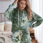 Casual Sweatshirt And Shorts Two Pieces Set