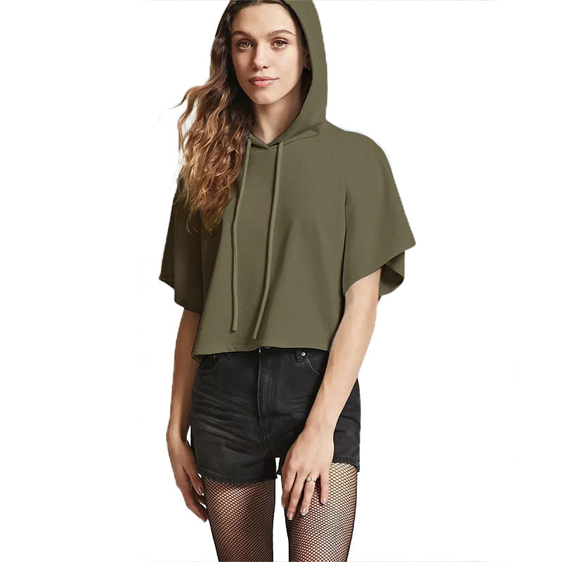 Casual Hooded T-shirt