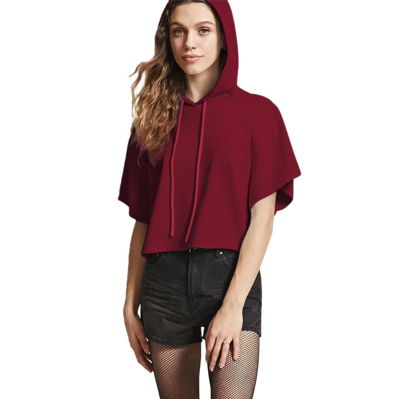 Casual Hooded T-shirt