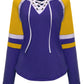 Casual Lace Up Top
