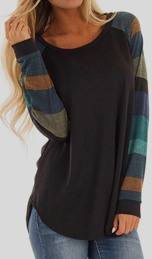 Casual Round Neck T Shirt