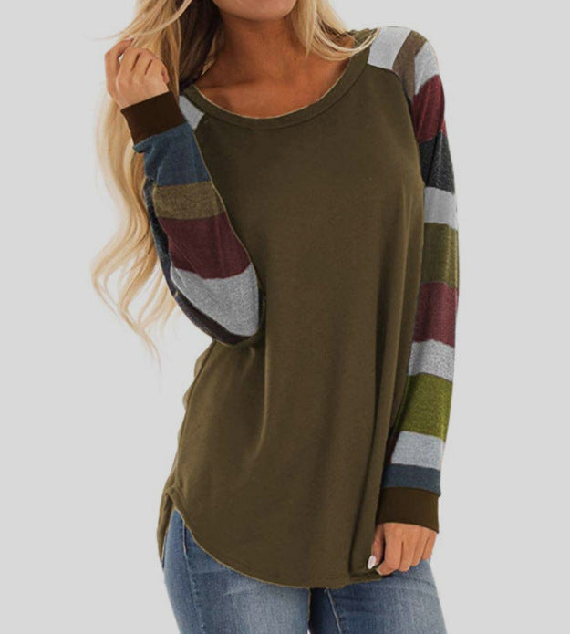 Casual Round Neck T Shirt