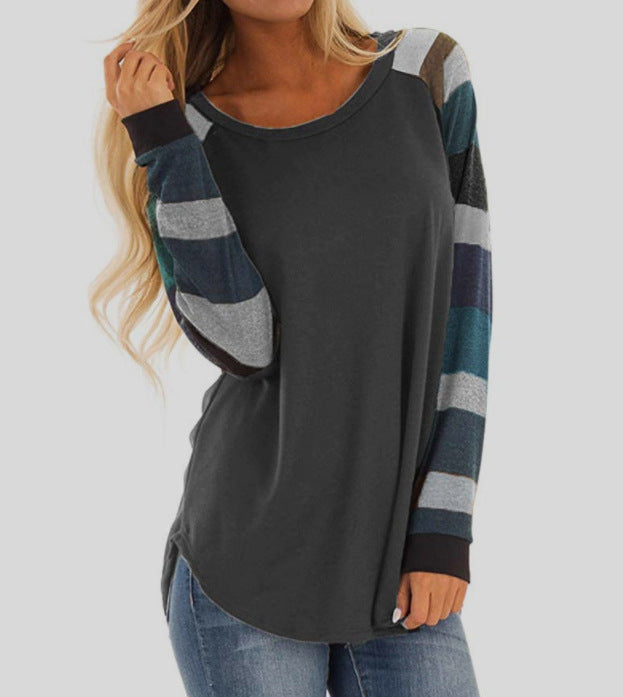 Casual Round Neck T Shirt