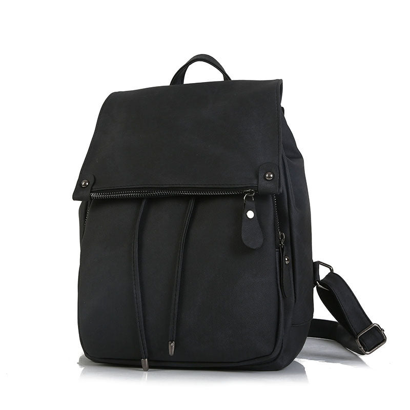 Casual Solid Color Backpack