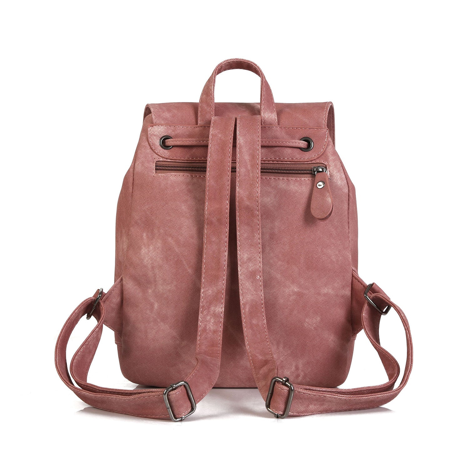 Casual Solid Color Backpack