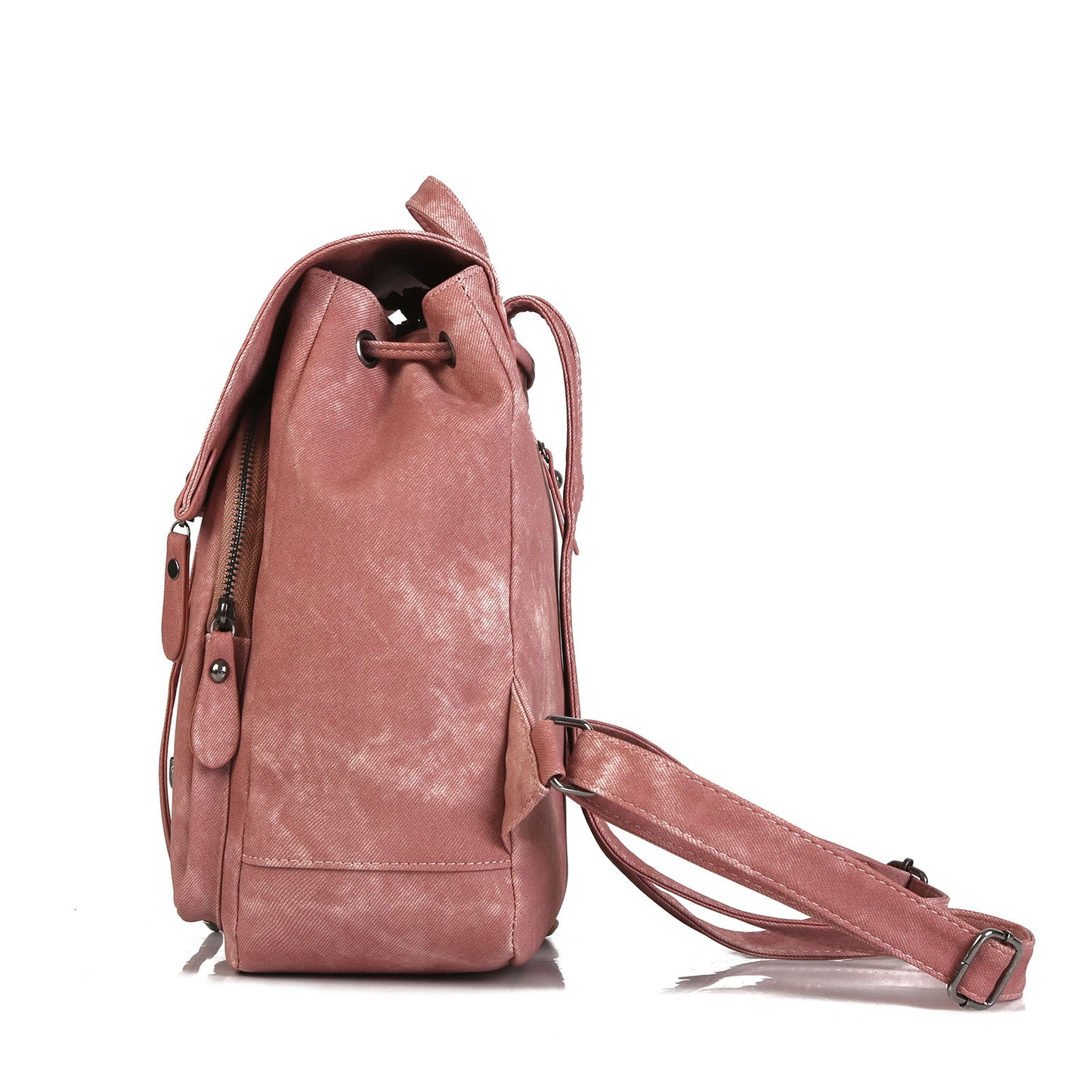 Casual Solid Color Backpack