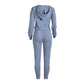 Casual Sweat Suit Two Pieces Set