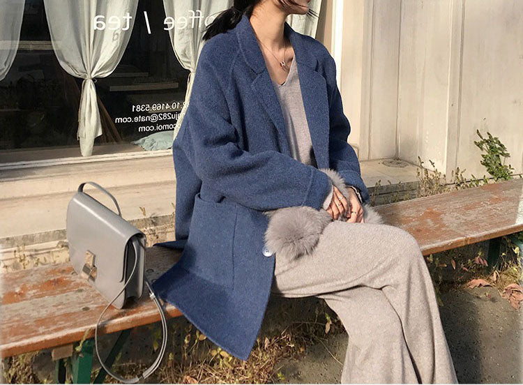 Casula Lapel Coat