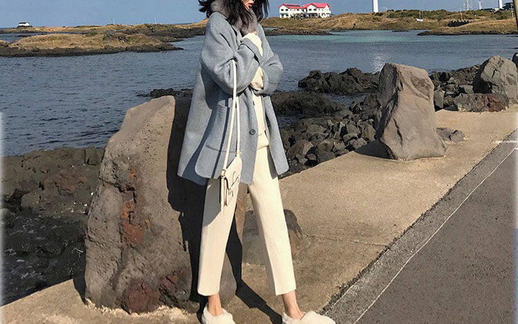 Casula Lapel Coat