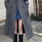 Checked Coat