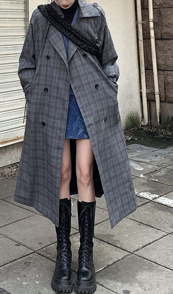 Checked Coat