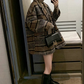 Checked Coat
